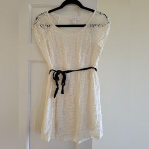 Lace Empire Waist Maternity Top